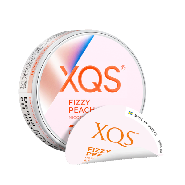 XQS XQS Fizzy Peach Strong Fizz