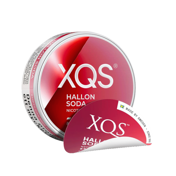 XQS Hallonsoda Slim Strong