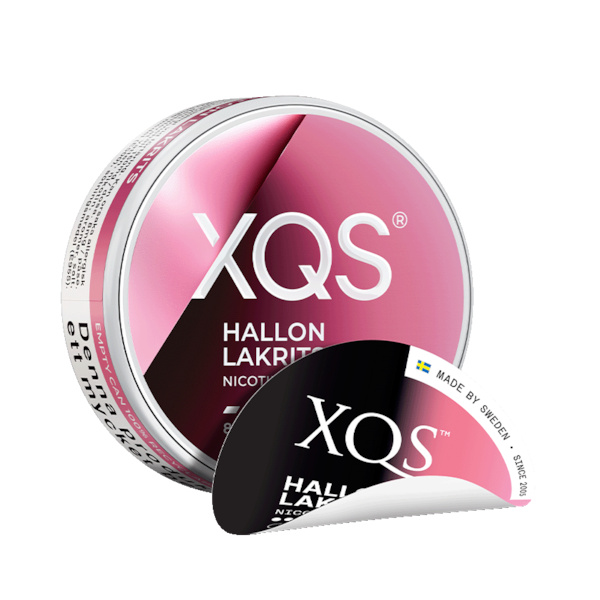 XQS XQS Hallon Lakrits Strong Liquorice