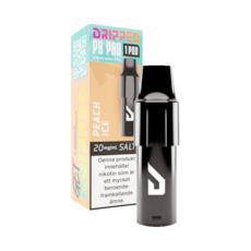Dripped Panther Bar Pro Pod Peach Ice