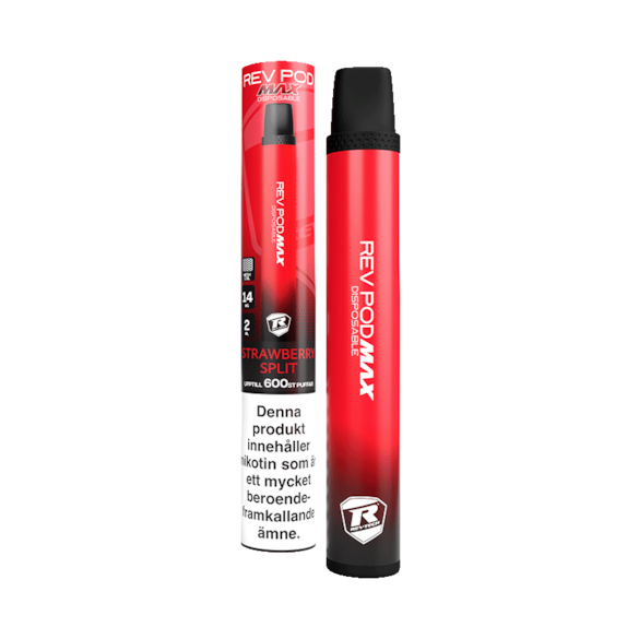 REV POD MAX Strawberry Split