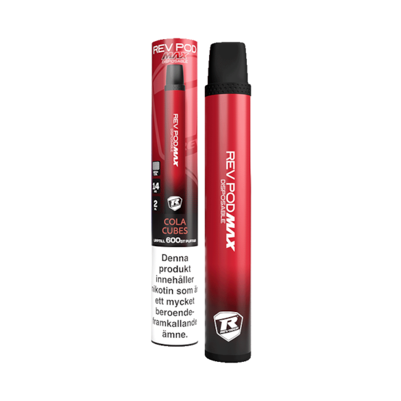 REV POD MAX Cola Cubes