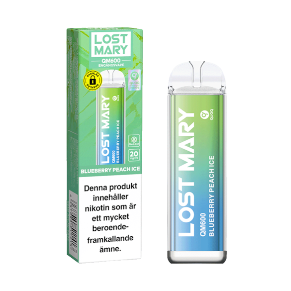 Lost Mary QM600 Blueberry Peach Ice