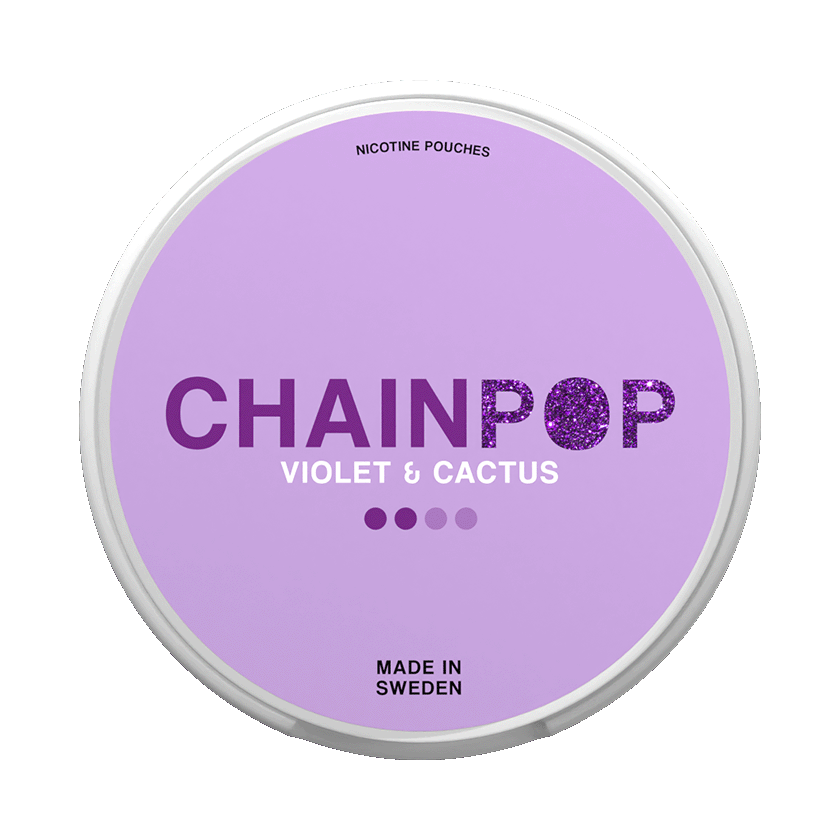 Chainpop Chainpop Violet Cactus Light – nikotinpåsar