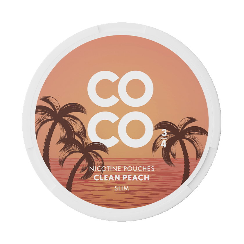 Coco COCO Clean Peach Strong – nikotinpåsar