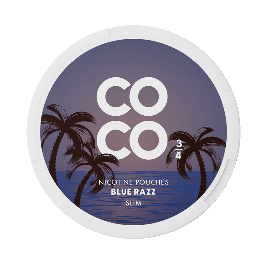 Coco COCO Blue Razz Normal – nikotinpåsar