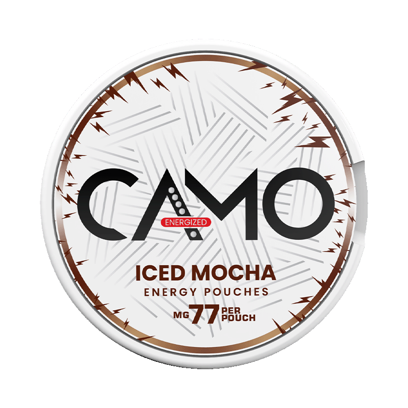 CAMO Iced Mocha Energy Pouches 77mg