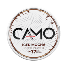CAMO Iced Mocha Energy Pouches 77mg