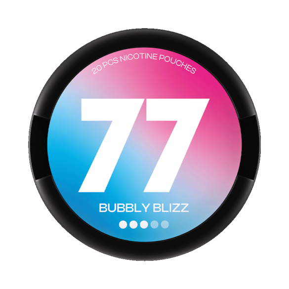 77 Nicotine Pouches Bubbly Blizz 3