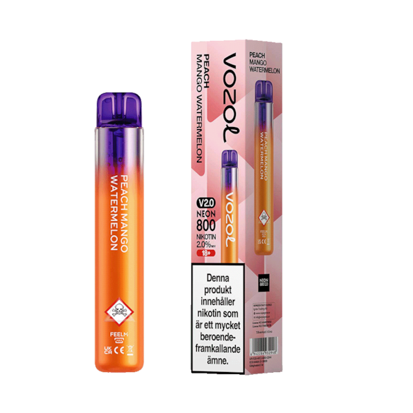 Vozol Neon 800 2.0 Peach Mango Watermelon