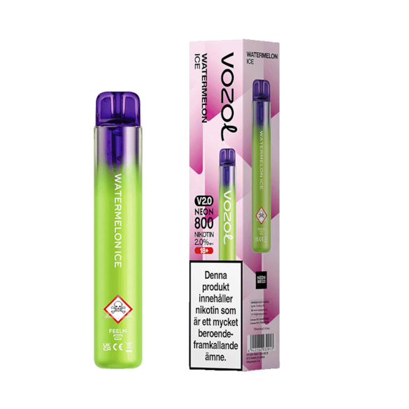 Vozol Neon 800 2.0 Watermelon Ice
