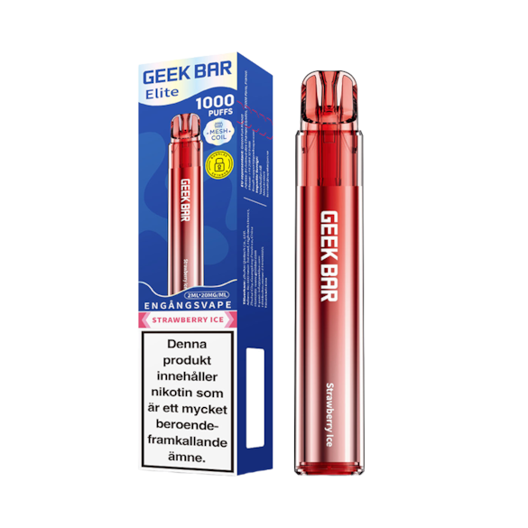 GEEK BAR Elite 1000 Strawberry Ice