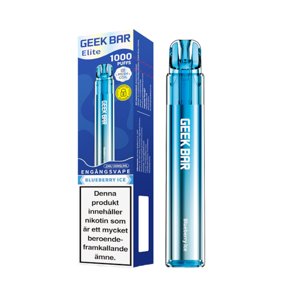 GEEK BAR Elite 1000 Blueberry Ice