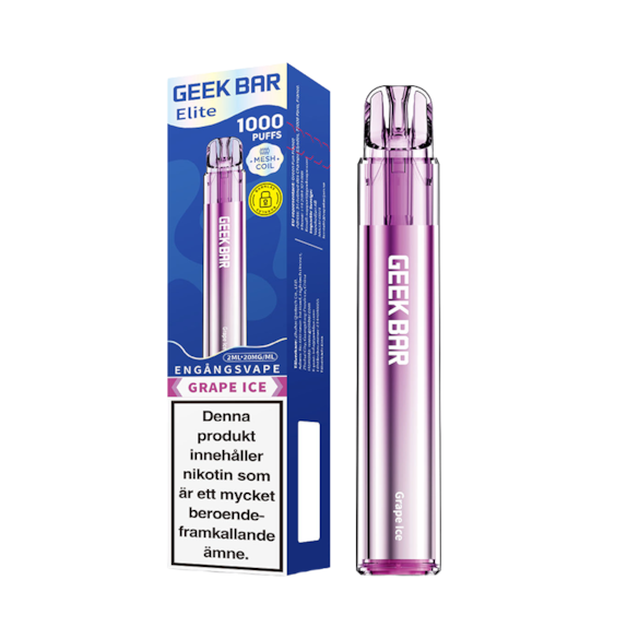 GEEK BAR Elite 1000 Grape Ice