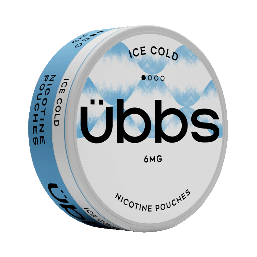 Ubbspouches Übbs Ice Cold 11mg Strong – nikotinpåsar