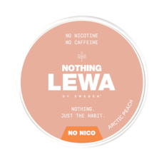 LEWA Nothing Arctic Peach Nikotinfritt Snus