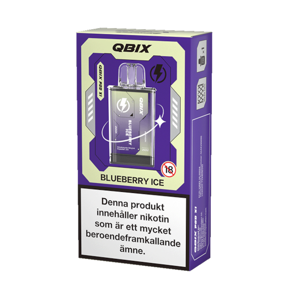 QBIX Pod Blueberry Ice