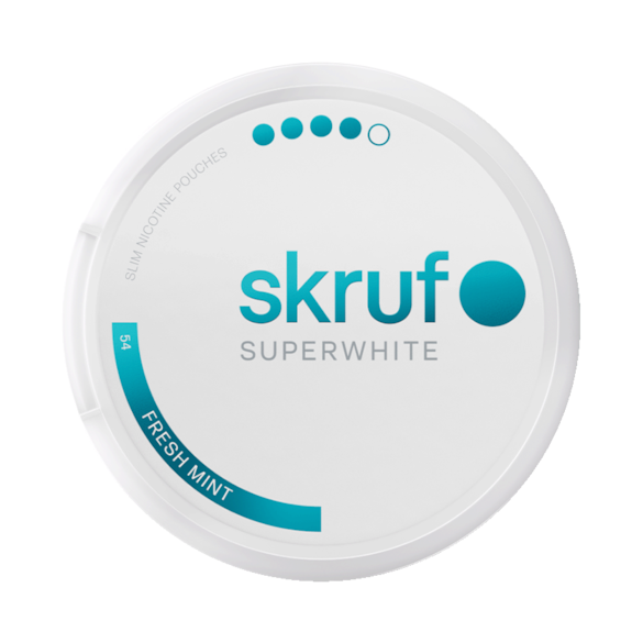 Skruf Superwhite No.54 Fresh Mint 11mg