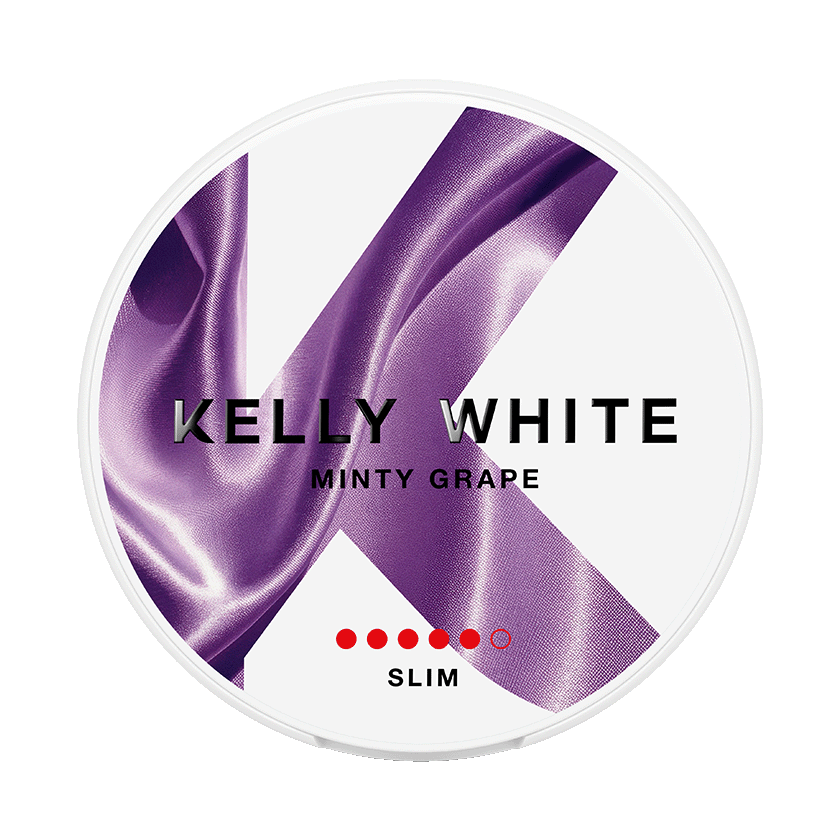 Kellywhite Kellywhite Minty Grape Strong - nikotinpåsar