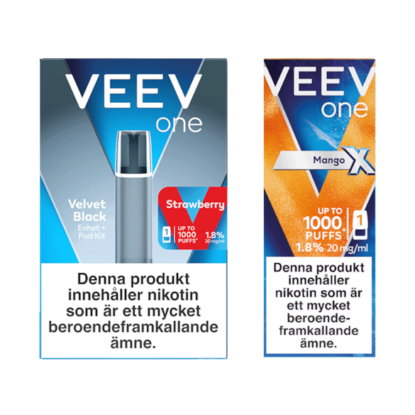VEEV ONE Starterkit + Pod Mango Extra Line