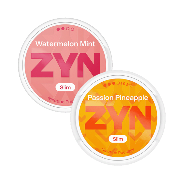 Zyn Watermelon Mint + Passion Pineapple 2p Mixpack