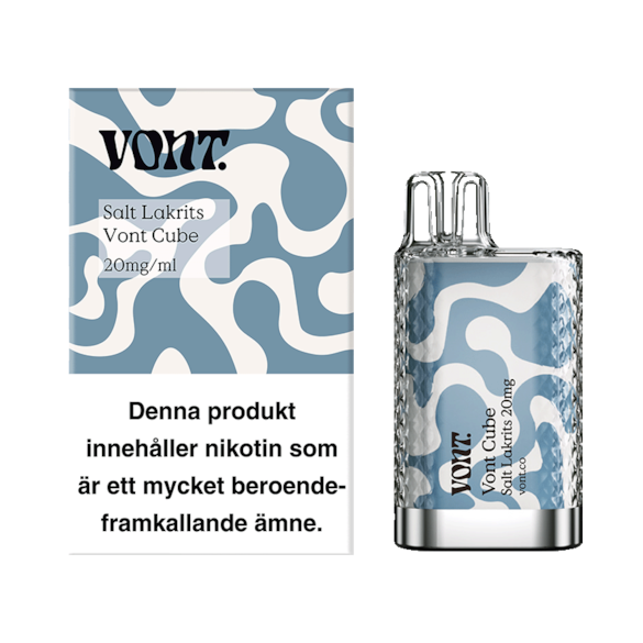 Vont Cube Salt Lakrits 800