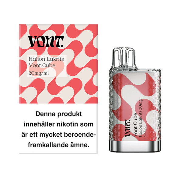Vont Cube Hallon Lakrits 800