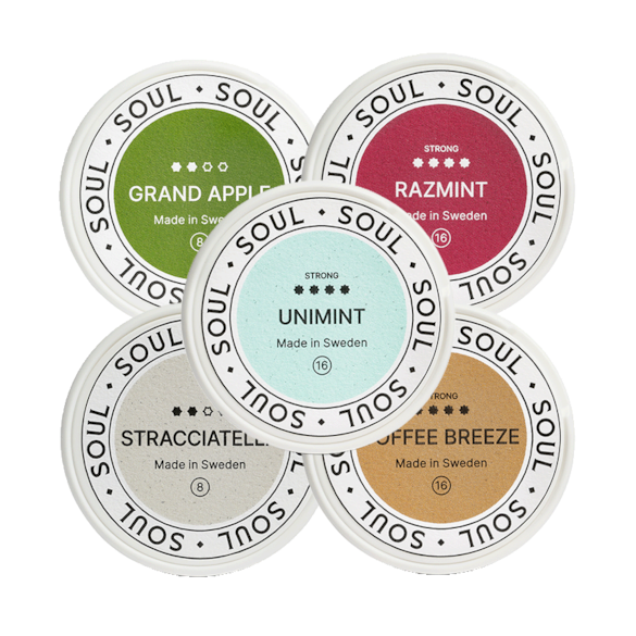Soul 5-Pack Mixpack