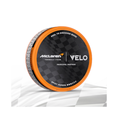 VELO Limited Edition Circuit Collection 8mg, Design Inspired by McLaren Racing