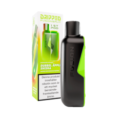 Dripped Fusion Split Pod Dubbel Äpple Shisha